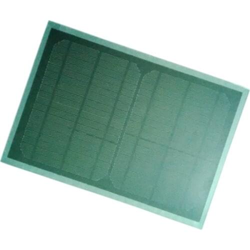 GGX ENERGY 10W 18V Monocrystalline Solar Cell Panel PET Laminated Charging 12V Battery DIY Use for Home/ Lighting / Camping