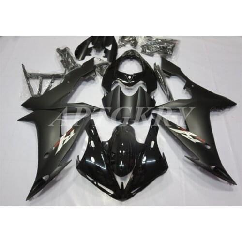 New ABS Plastic Shell Motorcycle Fairing kit Fit For YAMAHA YZF R1 2004 2005 2006 YZF-R1 YZF 1000R Custom Black
