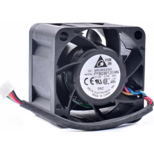 Brand new original FFB03612EHN 3.6cm 3628 12V 0.75A 4-line switch server power supply cooling fan