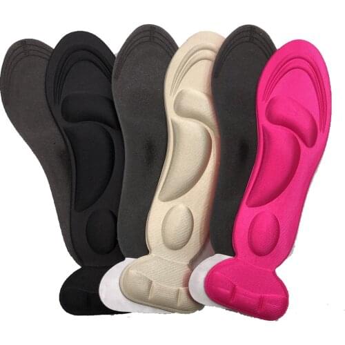 Flat Foot Arch Support Orthopedic Insoles For Shoes Women Pad Non-slip Anti-wear Massage High Heel Insole Shoe Stickers Cushion