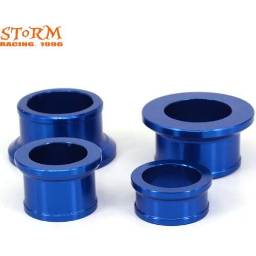 Front and Rear Billet Wheel Hub Spacer Set For YAMAHA YZ250F YZ 250F 250 YZ450F 450 F 450F 2009-2013 09 10 11 12 13 Motorcycle