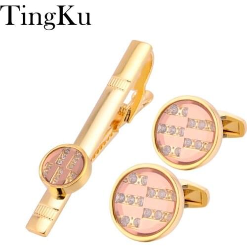 Luxury Branded Tie Clips Mens Wedding Metal Necktie Bar Cufflinks High Quality Cuff Links Wholesale Tie Clips Voor Mannen