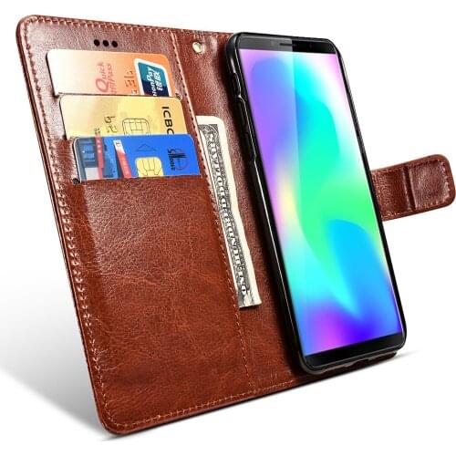 Luxury Vintage Case For Cubot X19 5.93" Case Flip Leather Wallet Card Slot Phone Case Coque For Cubot X19S X 19S Cover Silicone