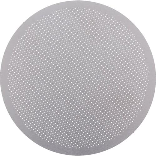 1 pcs of Stainless Steel Disc Metal Ultra Thin Filter Mesh Reusable For Aeropress Coffee Maker Kitchen Coffee Accessories