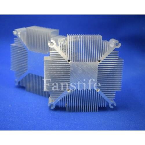 15W 20W High Power Led Aluminum Heatsink 89mm Height 20mm Radiator