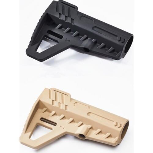 AZMA Outdoor CS Equipment Tactical Nylon Stock for Jinmin8/9 M4 HK416 Kublai KAK Gen-2 Upgraded Rear Stock Airsoft Accessories