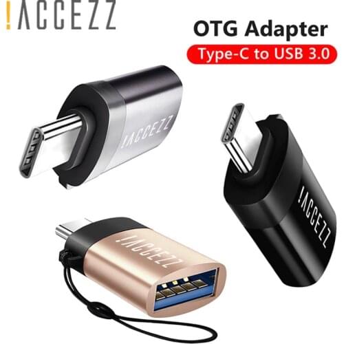 !ACCEZZ USB 3.0 Type C OTG Adapter USB C to USB A Female For MacBook Pro Samsung Huawei Mouse Keyboard USB Disk Flash Converter