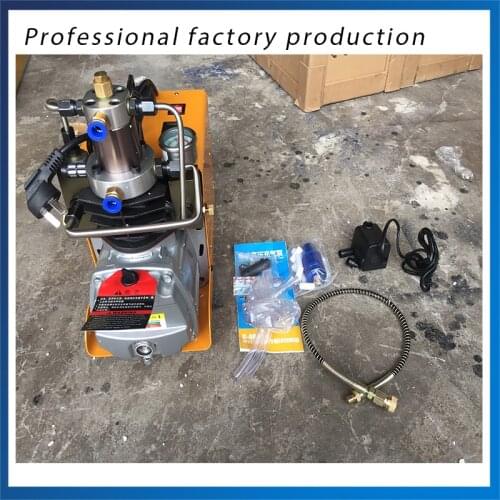 220V 30MPA High Pressure Air Pump Water-cooled Electrical Air Compressor for Airgun scuba rifle PCP Inflator