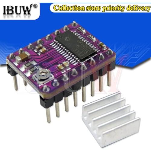 3D Printer Parts Stepstick Drv8825 Stepper Motor Driver Heatsink Reprap Replace A4988 Driver To Ramps 1.4 1.5 1.6 Control Board