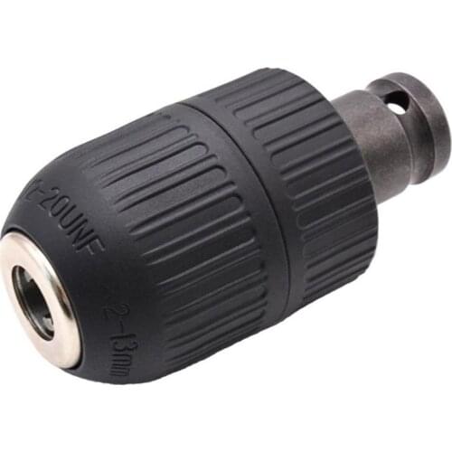 2-13mm SDS Hammer Conversion Drill Hand Clamp Drill Plastic Chuck Sleeves+1/2 Thread Adapter Power Tools Parts