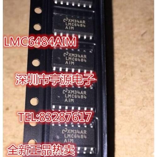5pcs LMC6484 LMC6484AIM LMC6484AIMX