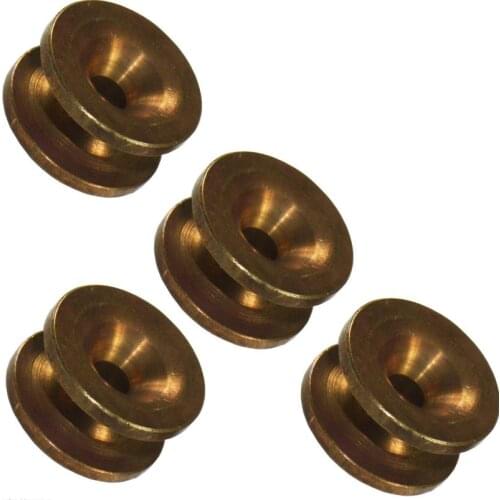 6 X UMK431 Brass Trimmer Head Eyelet FOR Honda UMK421 UMK435 Ryobi LINE strimmer line retainer BRUSHCUTTER Sleeve FREE SHIPPING