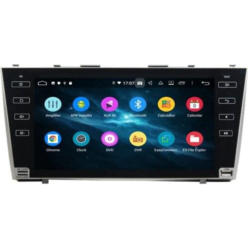 9" Android 9.0 Car Multimedia Player For Toyota CAMRY 2007-2011 Touch Car Radio 6 Core Audio PX6 Car Stereo 4G+64G DSP Recorder