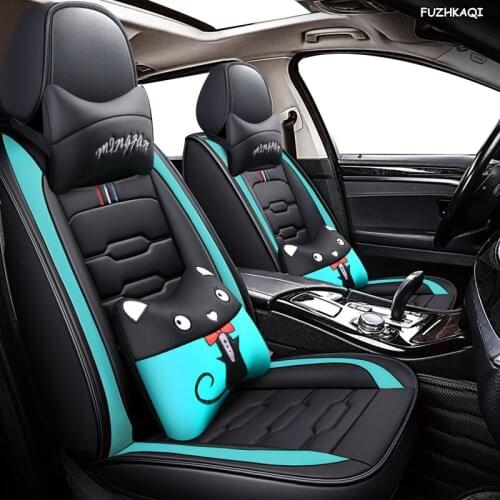 FUZHKAQI Leather car seat covers for mazda 6 gh cx4 cx-5 cx3 6 gg 3 bk 626 ATENZA 323 cx7 cx8 cx9 auto accessories car seats