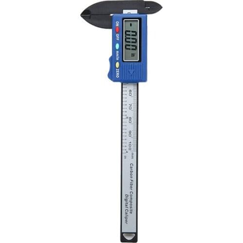 Digital Vernier Caliper Micrometer Guage High Precision Carbon Fiber Composites Widescreen 0.1mm Accurately Measuring RulerWides