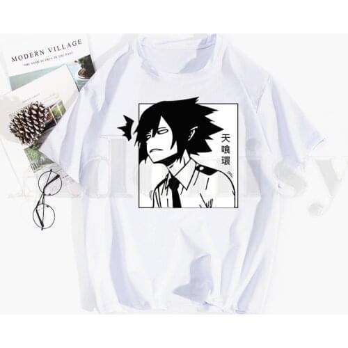 BNHA MHA Anime Tamaki Amajiki My Hero Academia Tshirt Hip Hop Girl Print Top Tees Harajuku Tshirts Fashion Summer T-shirt