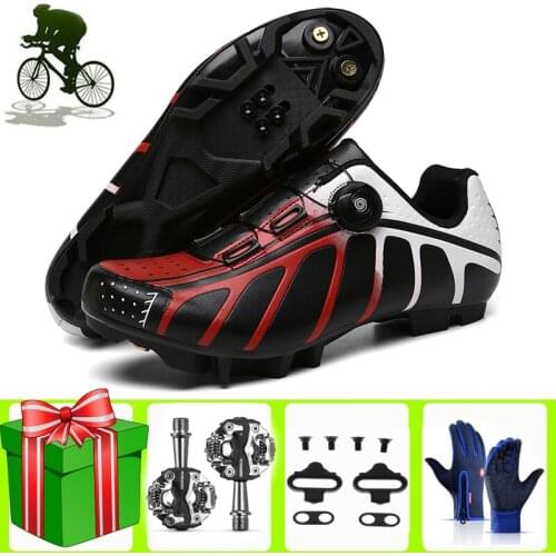 Cycling Shoes Men Outdoor Professional Racing SPD Pedal Bicycle Sneakers Sapatilha Ciclismos Unisex MTB Mountain Bike Bicicleta