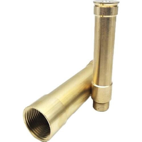 Garden nozzle Fountain Nozzles Landscape Fountain Pure Copper Sprinkler Double trumpetflower Nozzle Pool Pond Spray Head