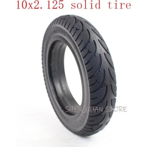 NEW Electric Scooter Tires 10*2.125 solid Wheel Tyres tubeless Tyre 10x2.125 for Electric Scooter Accessory Lightning delievery