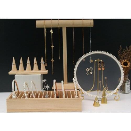 Jewelry Organizer Earrings NecklaceRing Pendant Bracelet Jewelry Portable Travel Box Cases Display Stand бижутерия органайзер