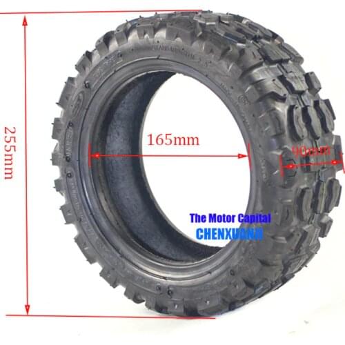 Made in china 90/65-6.5Off-road tire For Electric Scooter 11 Inch tubless Vacuum Tire Out Diameter 255mm