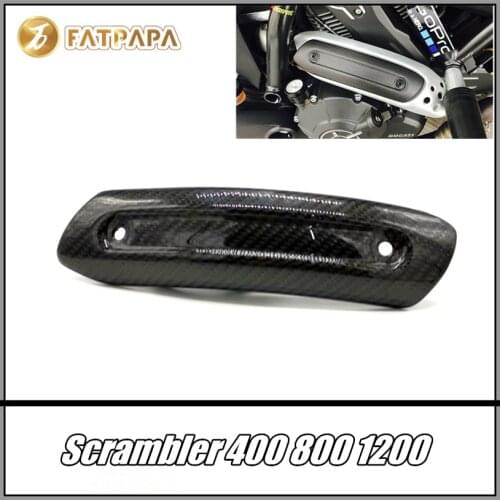 FOR DUCATI Scrambler 400 800 1200 Motorcycle Parts Carbon Fiber Vent Cover Guard Protection