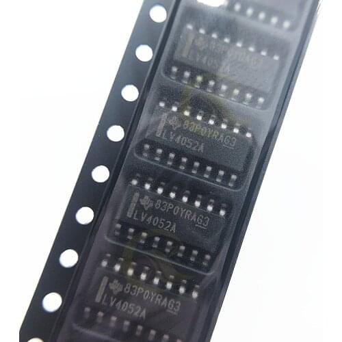10PCS SN74LV4052ADR SOP16 LV4052A multiplexer splitter chip original products
