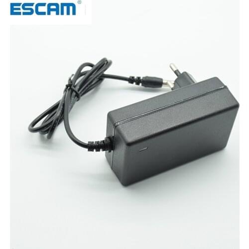 ESCAM Adapter DC 8.4V 12.6V 2A 16.8V 2A 21V 1A Power Supply Charger EU Plug 5.5mm * 2.5mm(2.1mm) 100-240V Battery