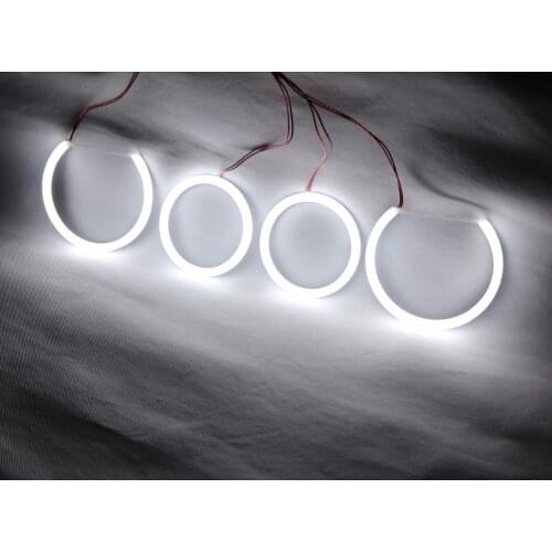Angel Eyes Cotton LED Light Headlights Running Light DRL Turn Light For BMW E90 E60 E61 E82 E87 E88