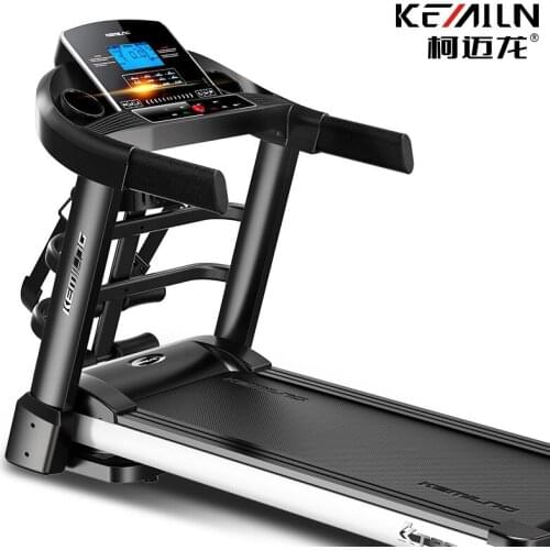 Household Folding Blue Screen Multifunctional Smart Electric Treadmill