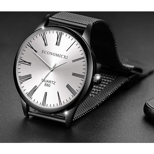 Men Watches Fashion Simple Business Steel Wrist Watch Male Quartz Watches Masculino Watch Clock Top Brand Luxury Dropshipping