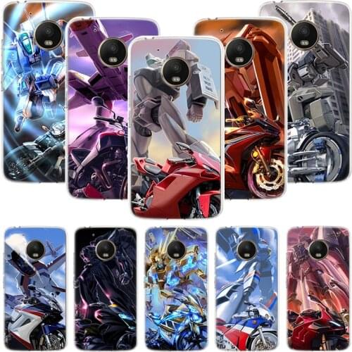 Mecha Motorcycle Manly Dream Phone Case For Motorola Moto G9 G8 G7 G6 G5 E6 E5 E4 Plus Play Power One Action Macro Coque Cover C