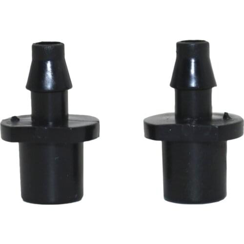 6mm Female to 1/4 Inch Single Barb Straight Connector Garden Irrigation Mist Nozzle connector for 4/7mm Hose 40 Pcs