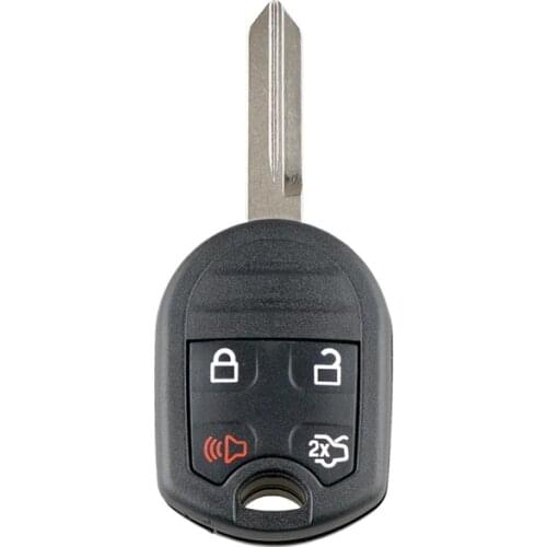 Car Smart Remote Key 4 Buttons Car Key Fob Fit for 2010 2011 2012 2013 2014 Ford Mustang 315Mhz Cwtwb1U793