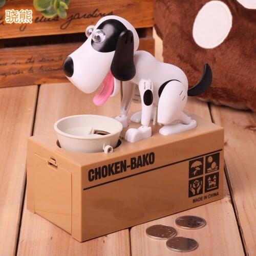 Dog Money Box Money Bank Automatic Stole Coin Piggy Bank Money Saving Box Moneybox Gifts for kid