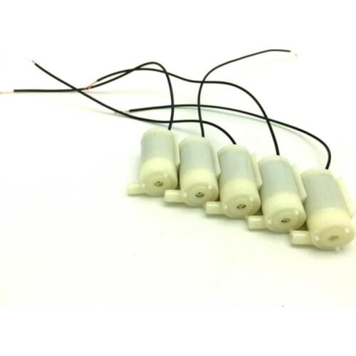 [MINCO HEAT] 5pcs DC 3v 4.5v Low Noise Motor pump Micro DC Submersible Water Pump free shipping