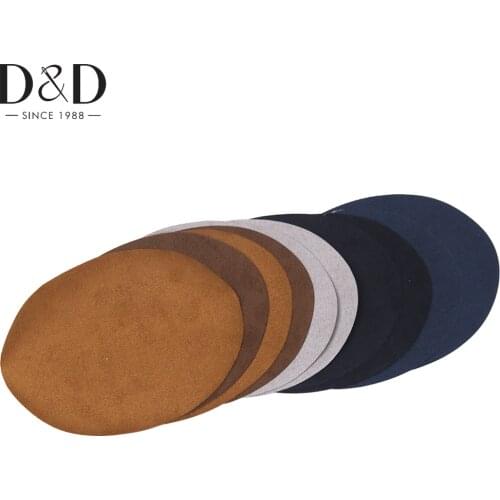 D&D 10Pcs/Lot Artificial Leather Patches Iron On Patches Repair Elbow Knee For Clothing Patchwork Accessories DIY Craft