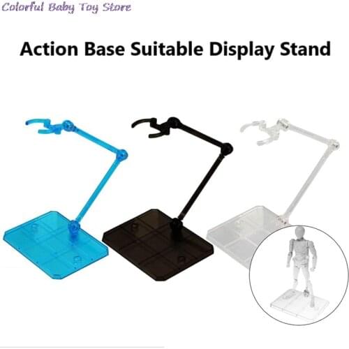 1 Pcs Action Figure Base Suitable Display Stand Bracket For 1/144 1/100 Hg/rg Sd Rabot/animation Stage Act Suit