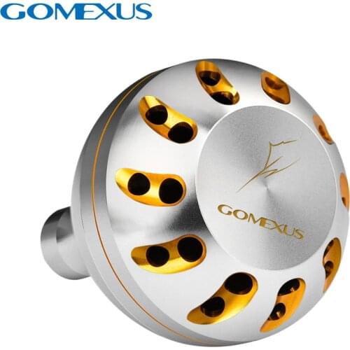 Gomexus Power Knob 45mm For Shimano Saragosa Stella SW Stradic FJ 4000 - 8000 Spinning Reel Handle Knob Type B