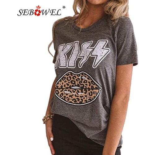 Женские футболки с надписями SEBOWEL China At AliExpress
