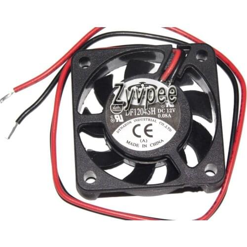 Zyvpee 40*10mm 4cm DF1204SH square cooling fan with 12V 0.08A 2 Wires