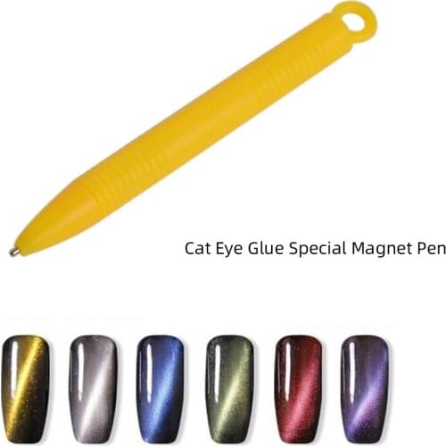 1pc New Magnetic Nail Art Stick 3D Cat Eyes Effect Strong Magnet Board Rod Painting Gel Nail Polish Manicure Accessories Tool