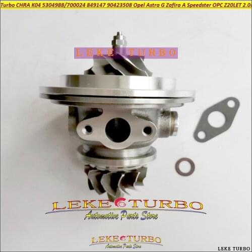 Turbo Cartridge CHRA K04 53049880024 53049700024 90423508 5304-970-0024 849147 For Opel Astra G Zafira A Speedster Z20LET 2.0L