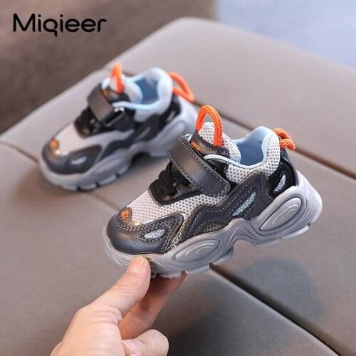 Autumn Kids Sneakers Children Running Shoes Mesh Breathable Boys Girls Chunky Shoes Outdoor Walking Casual Sports Shoes Tenis