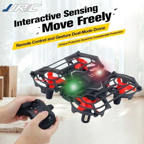 JJRC 2.4G Gesture Sensing Drone Quadrocopter Infrared UFO Smart Landing Usb Charge Electric Aircraft Juguetes RC Racing Drone