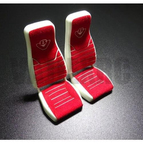 1Pair Flannel Seats Decal Not Include Seat for Tamiya 1/14 Remote Control Tamiya Scania R470 R620 56323 Tractor Trailer