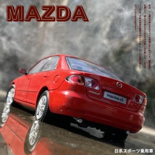 Free Shipping 2020 New 1:32 2008 Mazda 6 Car Model Alloy Die Cast Toy Car Model Sound Childrens Toy Collectibles