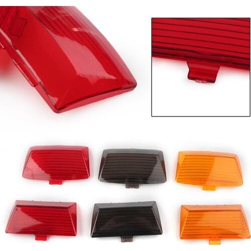 Motorcycle Fender Tips Mud Guard Light Lens Cover For Harley Touring Ultra Classic FLHTCU & FLHT Electra Glide Standard