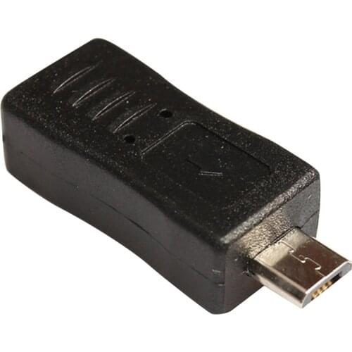 Micro USB 2.0 Male To Mini USB Female Connector Changer Adapter Converter Adapter Cable Factory Price