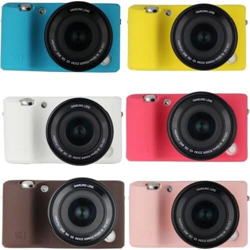 Nice Soft Silicone Rubber Camera Protective Body Cover Case Skin Camera case bag for Samsung NX500